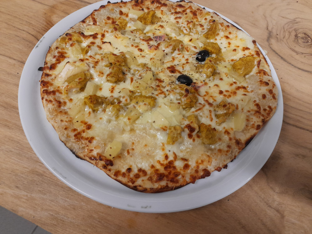 Pizza Poulet Ananas
